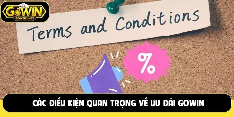 Các điều kiện quan trọng về ưu đãi Gowin
