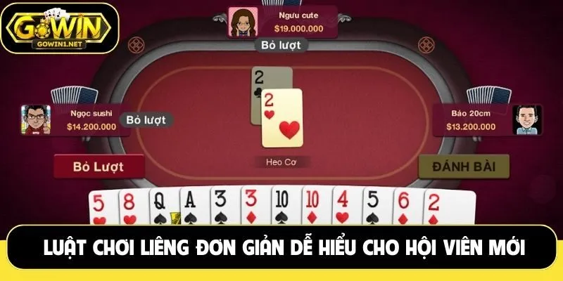 Luật chơi liêng đơn giản dễ hiểu cho hội viên mới